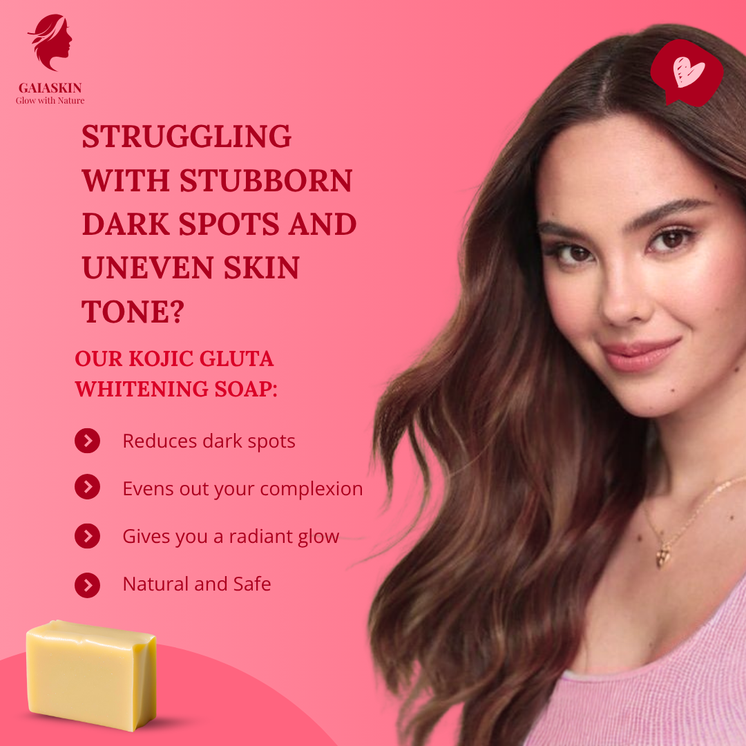 Kojic Gluta Whitening Soap by GaiaSkin